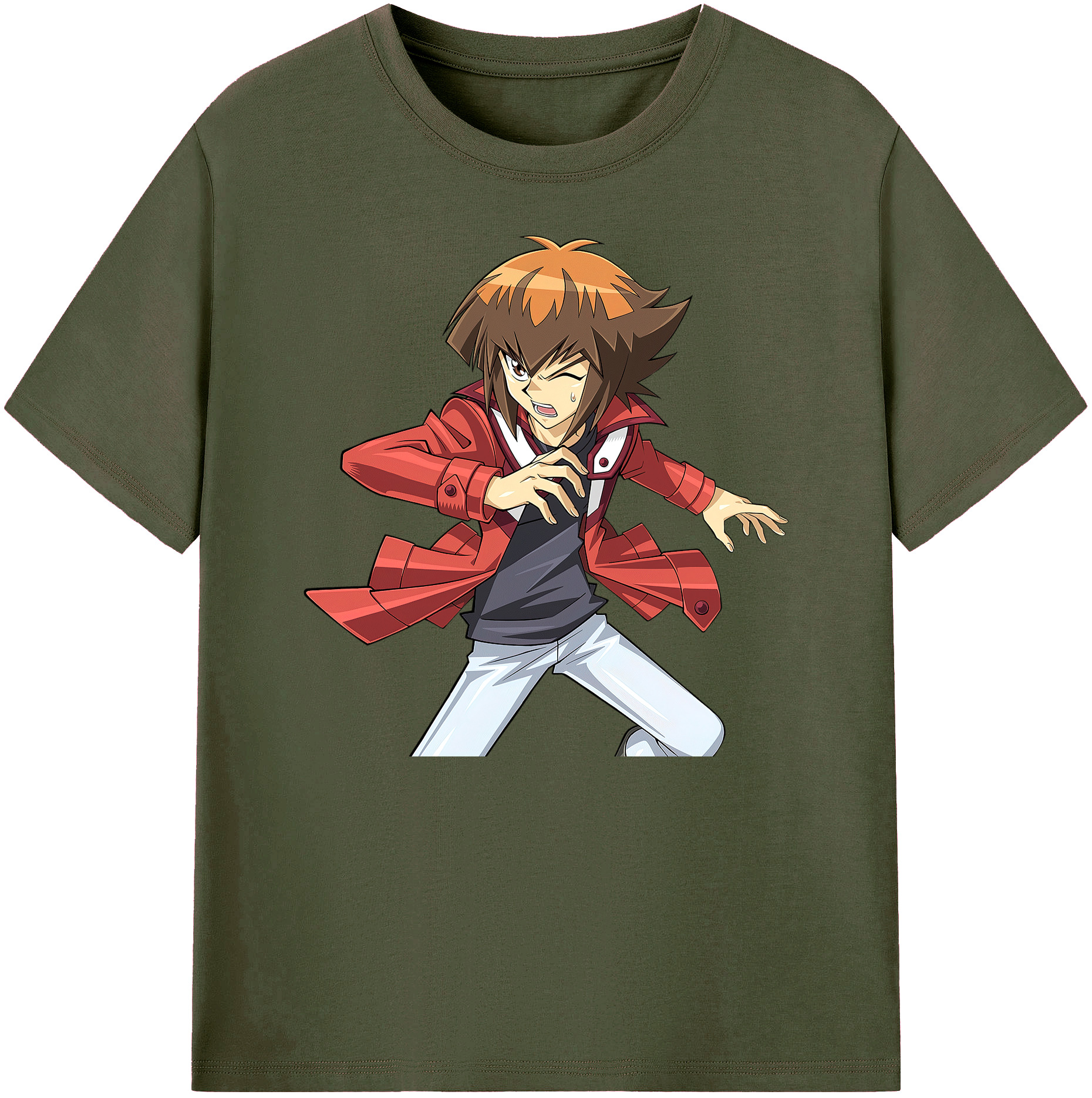 （画像用） 遊☆戯☆王 Yu-Gi-Oh! 綿100％ メンズ半袖Tシャツ｜肌触りやわらか＆通気性